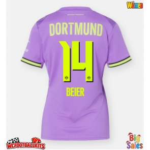 Borussia Dortmund Maximilian Beier #14 Replica Third Stadium Shirt for Women 2026-27 Short Sleeve